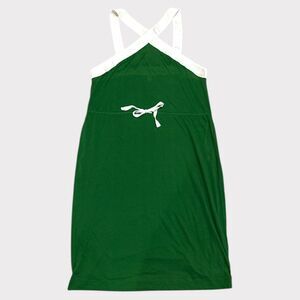 Eloise Strappy Green Dress - SZ Large NWOT